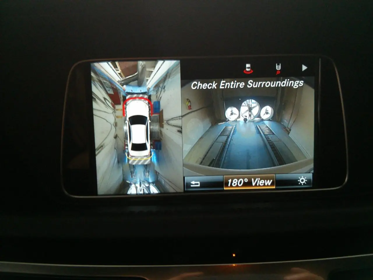 Revamped CarPlay design within Tesla using Apple's Liquid Glass revealed