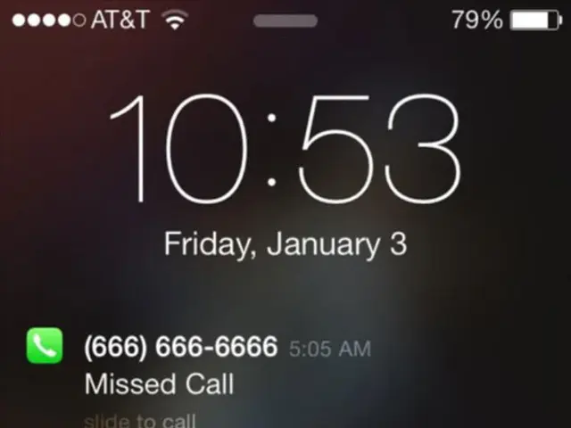 In this image we can see the screen of a mobile phone.